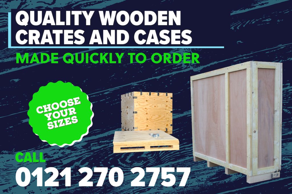 Wooden Shipping Crates & Cases Solihull